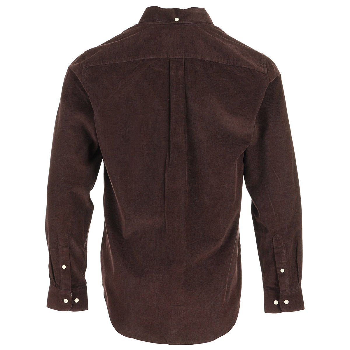 Chemise RAMSEY TAILORED CORD SHIRT dark oak, BARBOUR