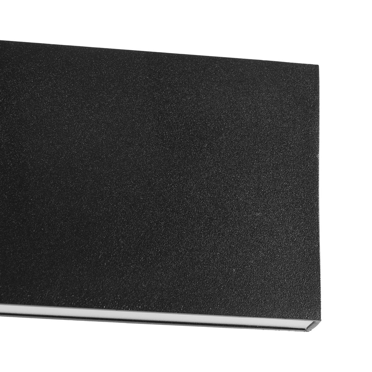 Applique en métal moderneLED, Ignazia noir, LINDBY
