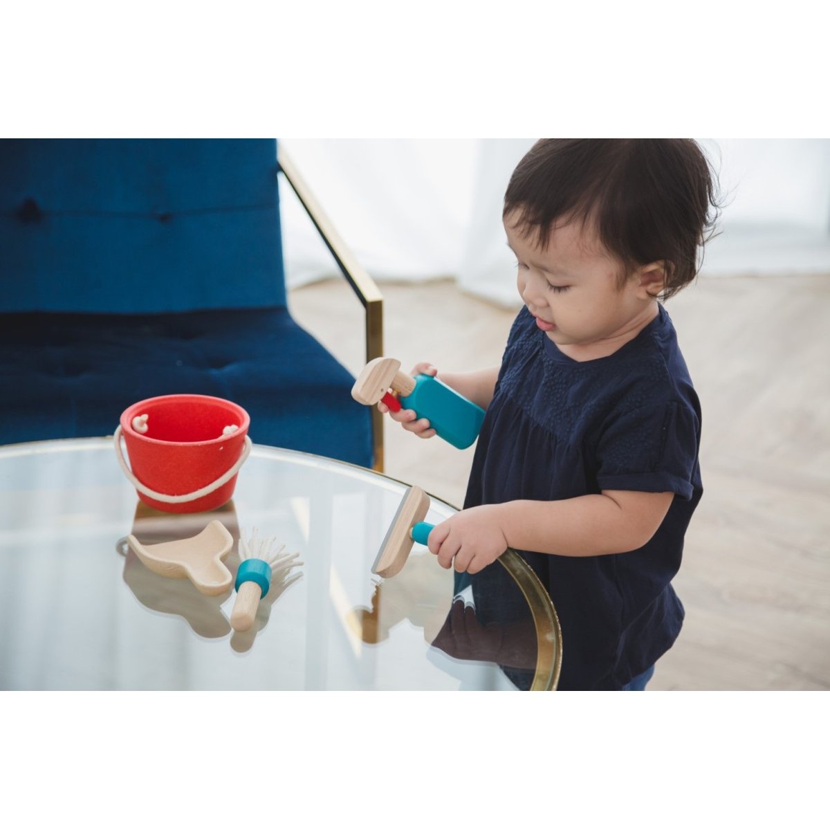 Set d'entretien rouge, PLAN TOYS