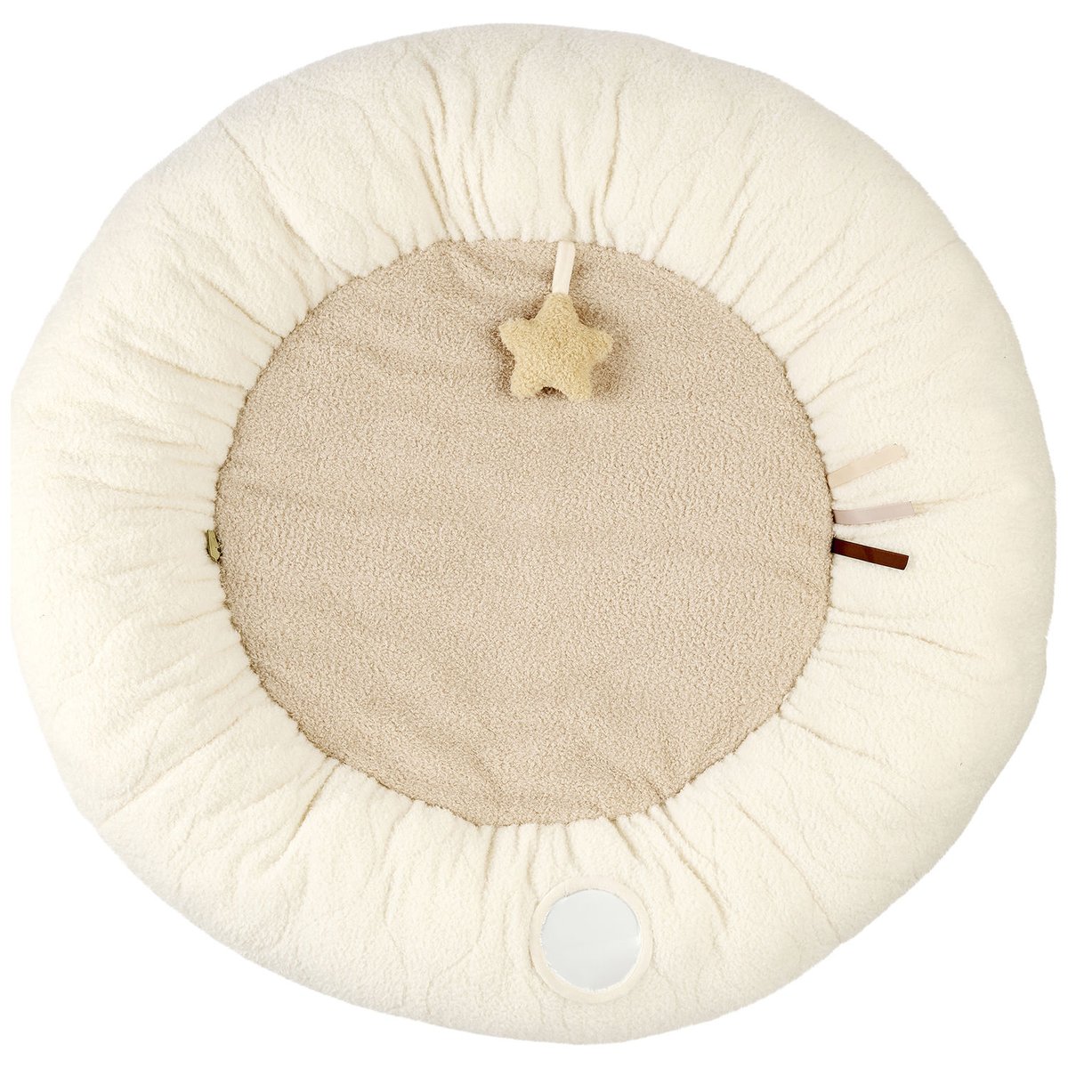 Tapis d'éveil avec arches ecru, beige, NATTOU