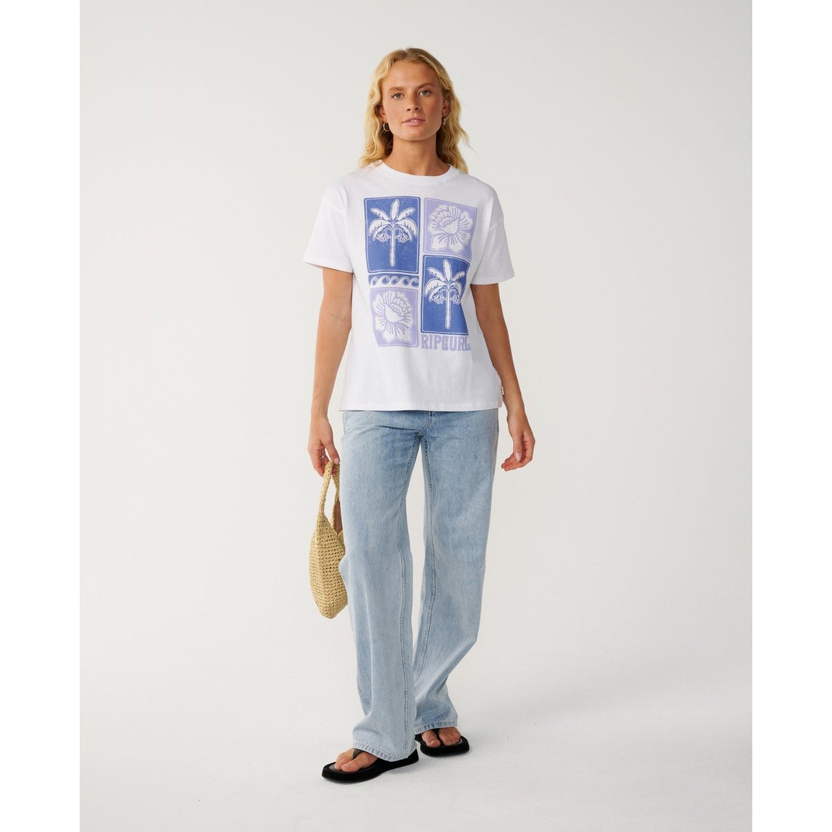 T-shirt relax Bossa NOVA white, RIP CURL