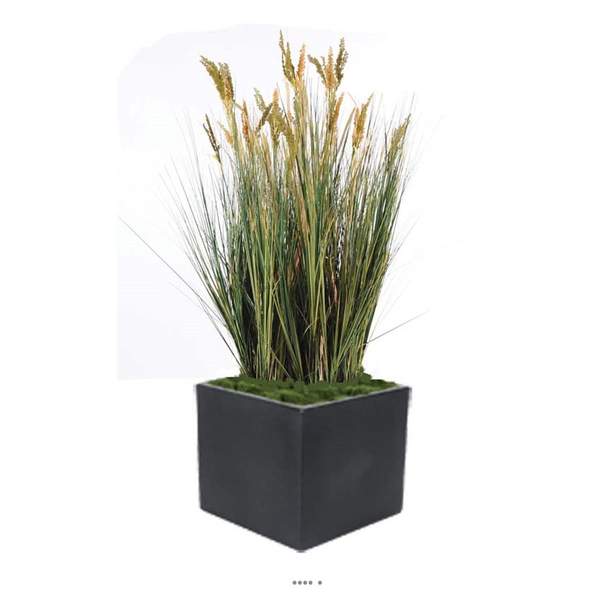 Isolepsis artificiel Graminée Papyrus scirpes vert, ARTIFICIELLES