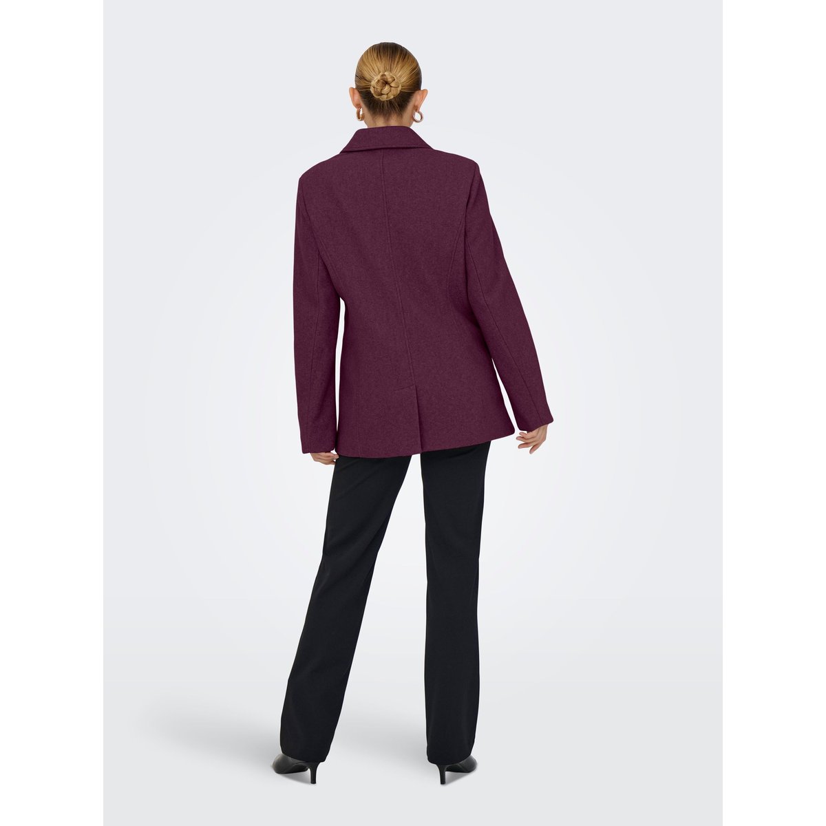 Manteau violette - mauve wine, ONLY