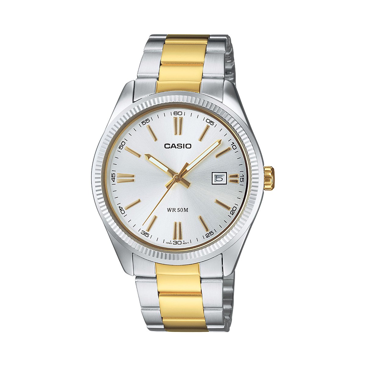 Montre Analogique  CASIO COLLECTION argenté argenté argenté, CASIO
