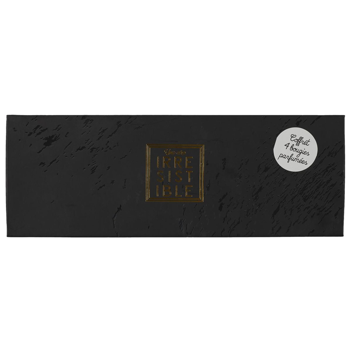 Coffret de 4 bougies senteur fleur de coton You are multicolore, EDEN