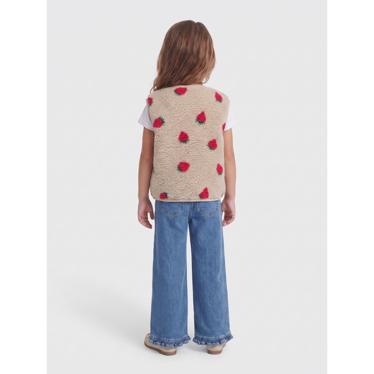 Gilet En Peluche silver mink 1, KIDS ONLY