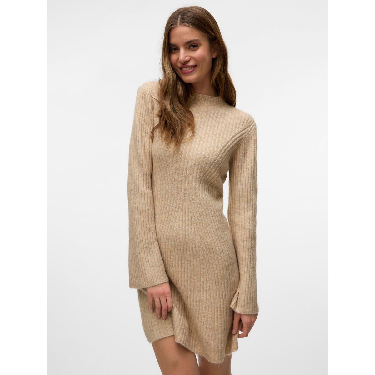 Robe En Maille birch, VERO MODA