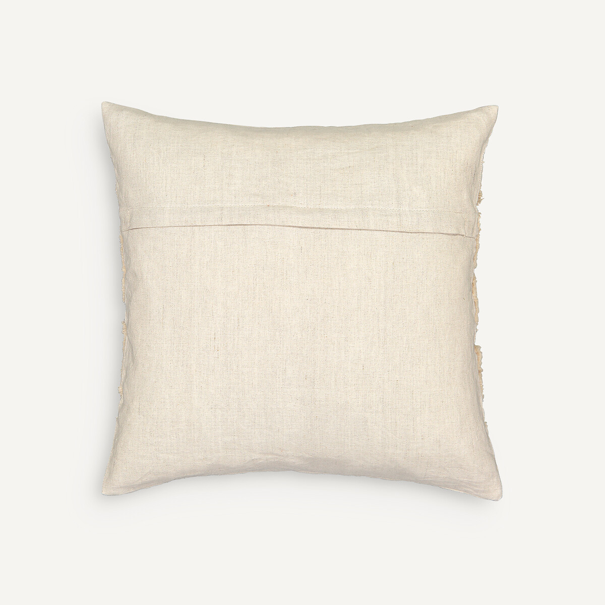 Housse de coussin en lin et coton, Peeble naturel, AM.PM
