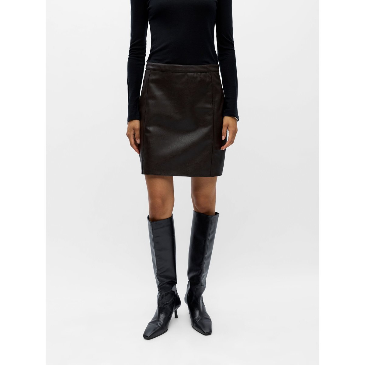 Jupe marron - seal brown1, OBJECT