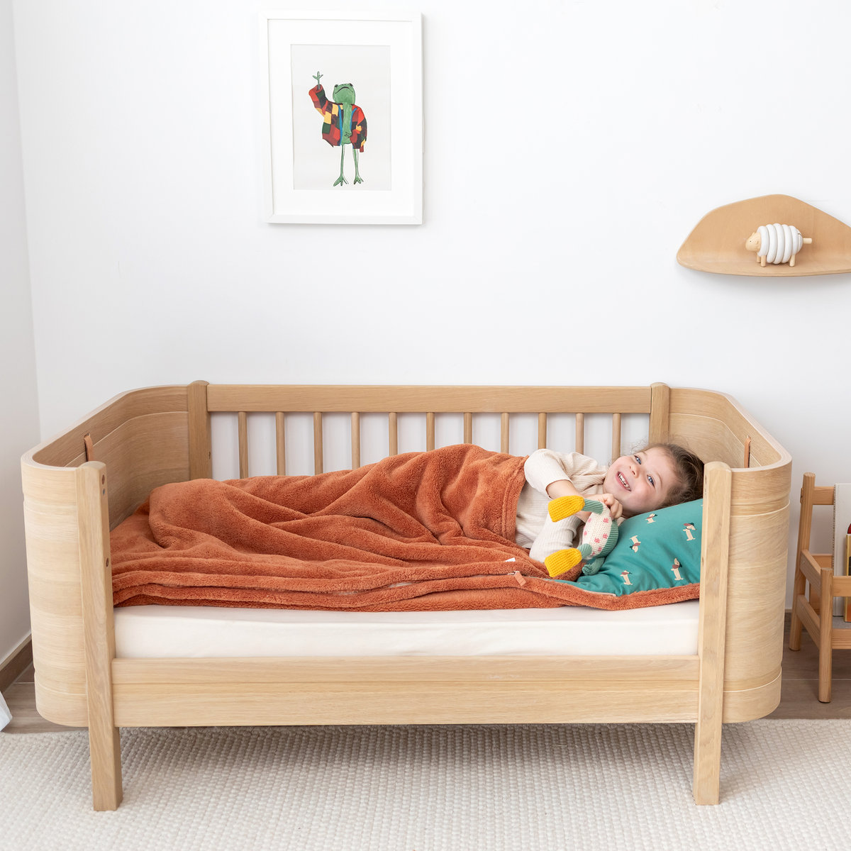 Sac de couchage nomade bébé - TOG 3 Cocon moelleux noisette, BEMINI