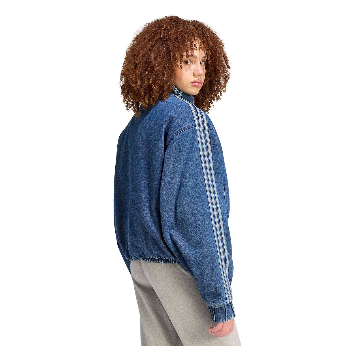 Casaca de ganga FIREBIRD ganga azul, adidas Originals