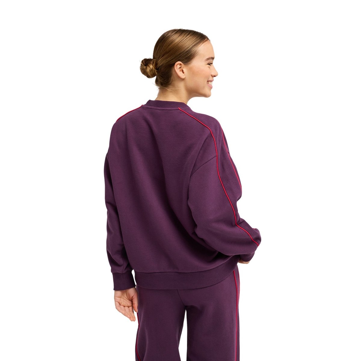 Sweatshirt de sport ESS ENERGY ELEVATED. violet blackberry wine, ROXY