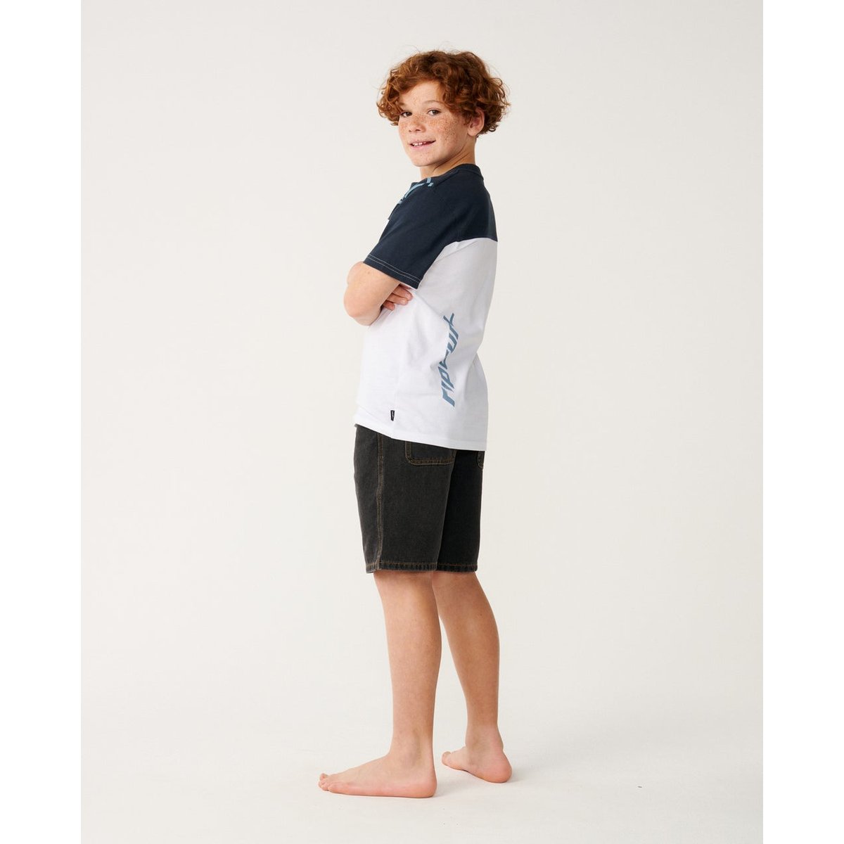 T-shirt enfant ARCHIVE Thrashed PANEL white, RIP CURL