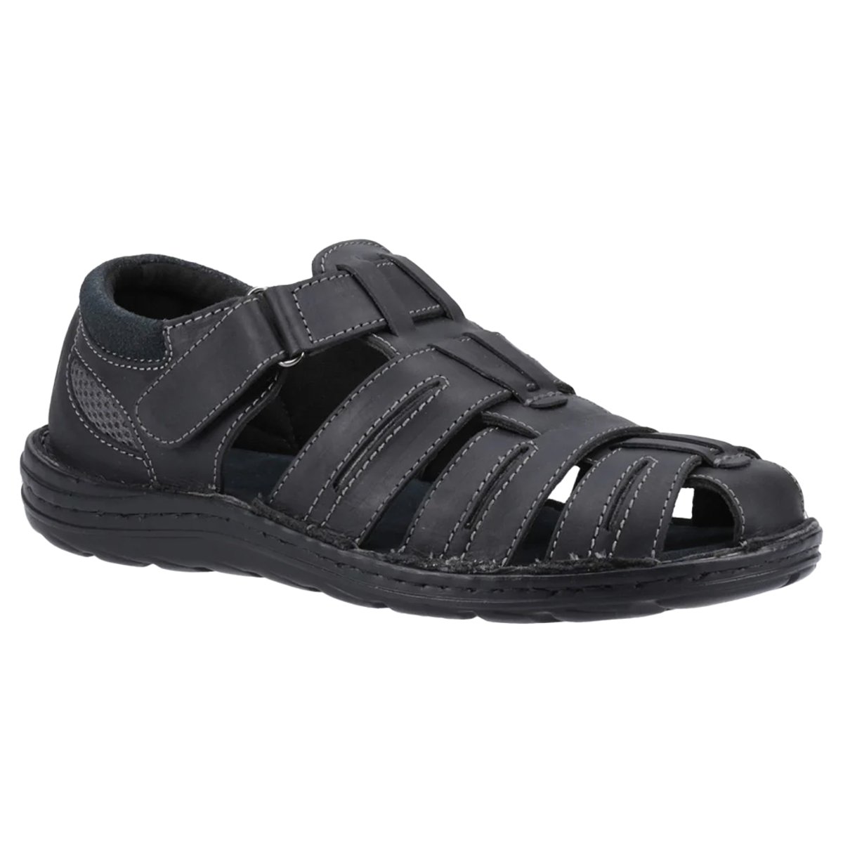 Sandales ALBERT noir, HUSH PUPPIES