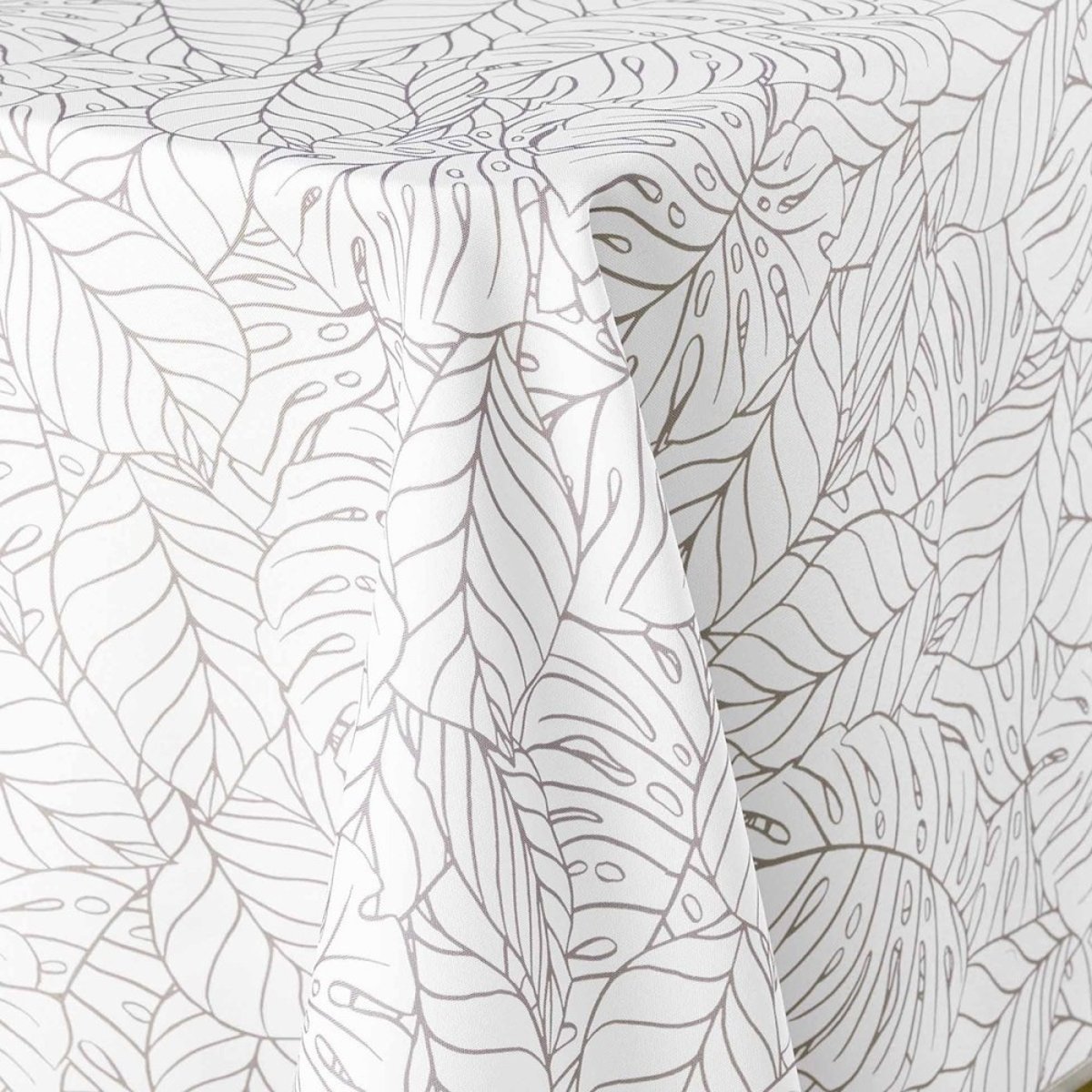 Nappe rectangulaire 150x240 Solea blanc, DECORATIE