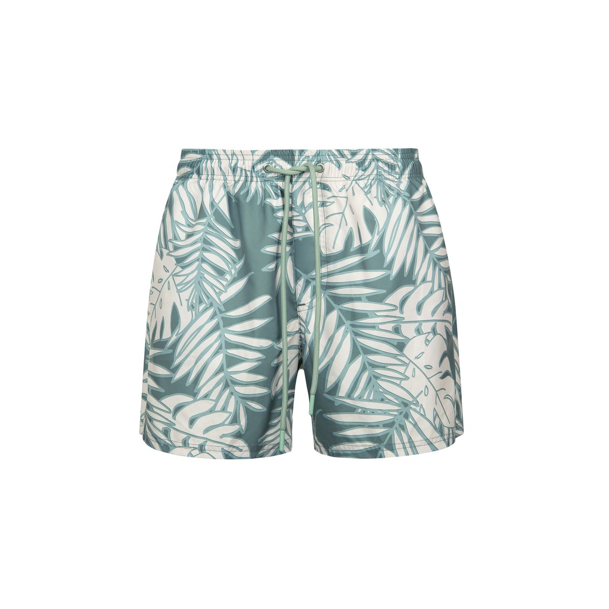 Short de bain palmier Men Swimwear vert, LISCA