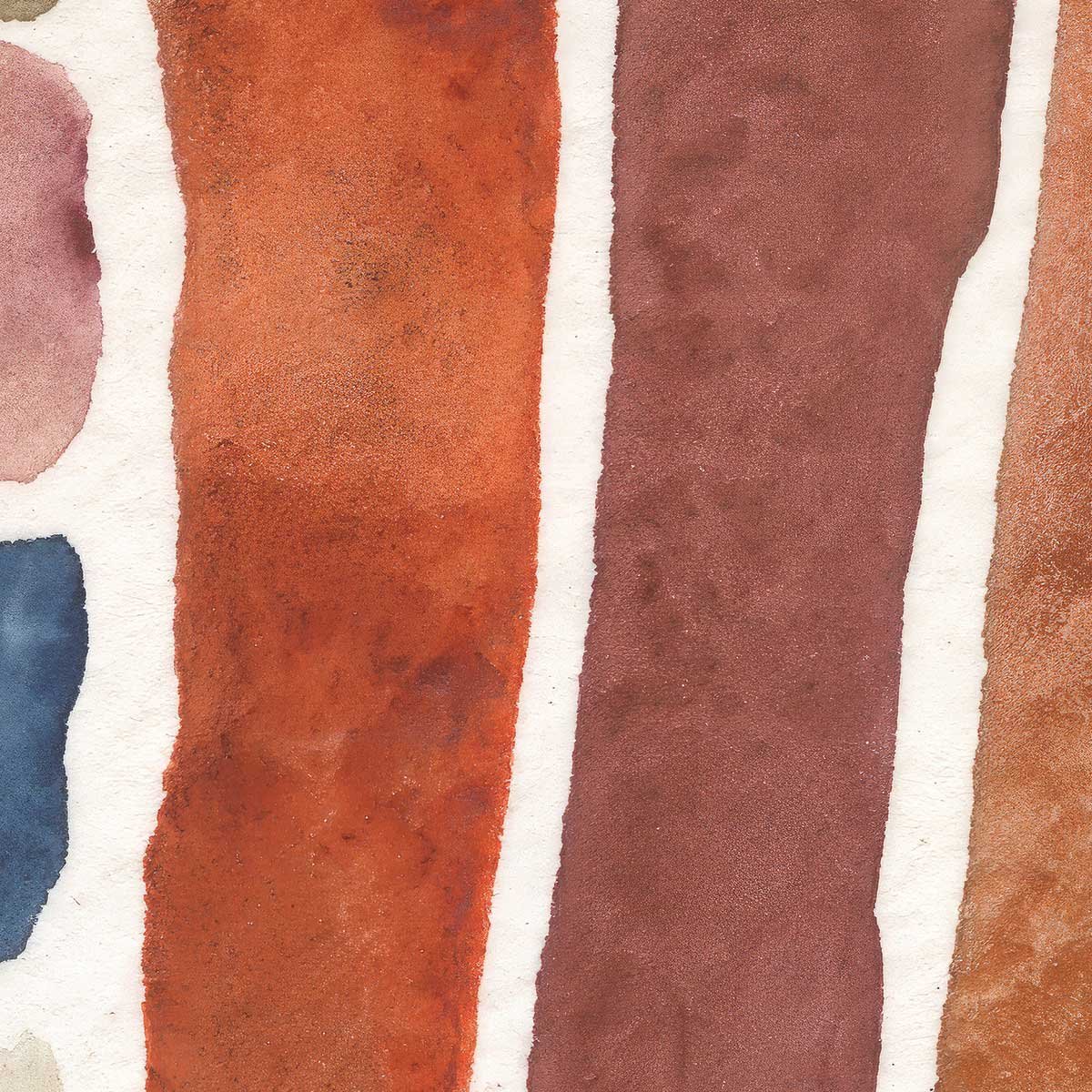 Papier peint sillons colorés intissé, HEXOA