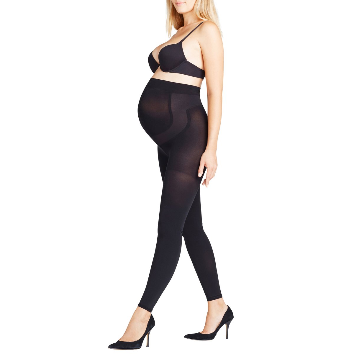 Legging 9 Months 80 Opaque noir, FALKE