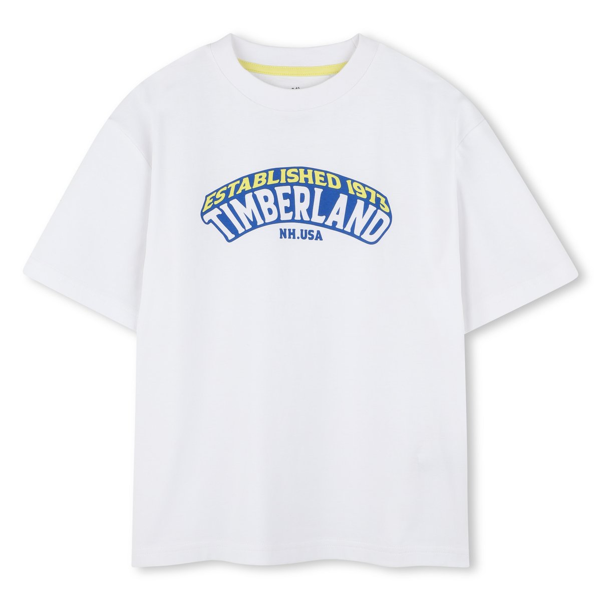 T-shirt avec imprimé 3d blanc, TIMBERLAND