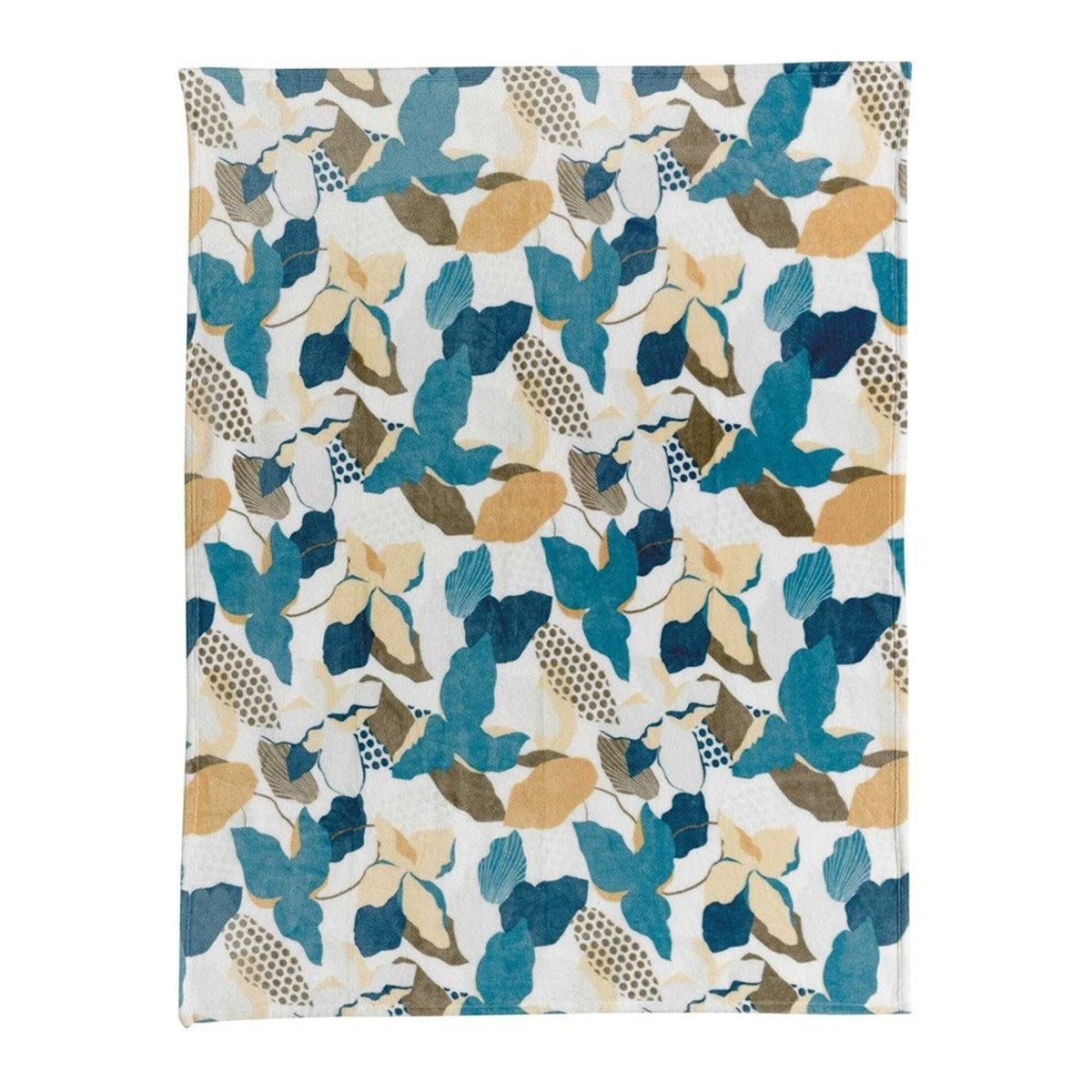 Plaid ultra-doux 130x160  Lobelia bleu, DECORATIE