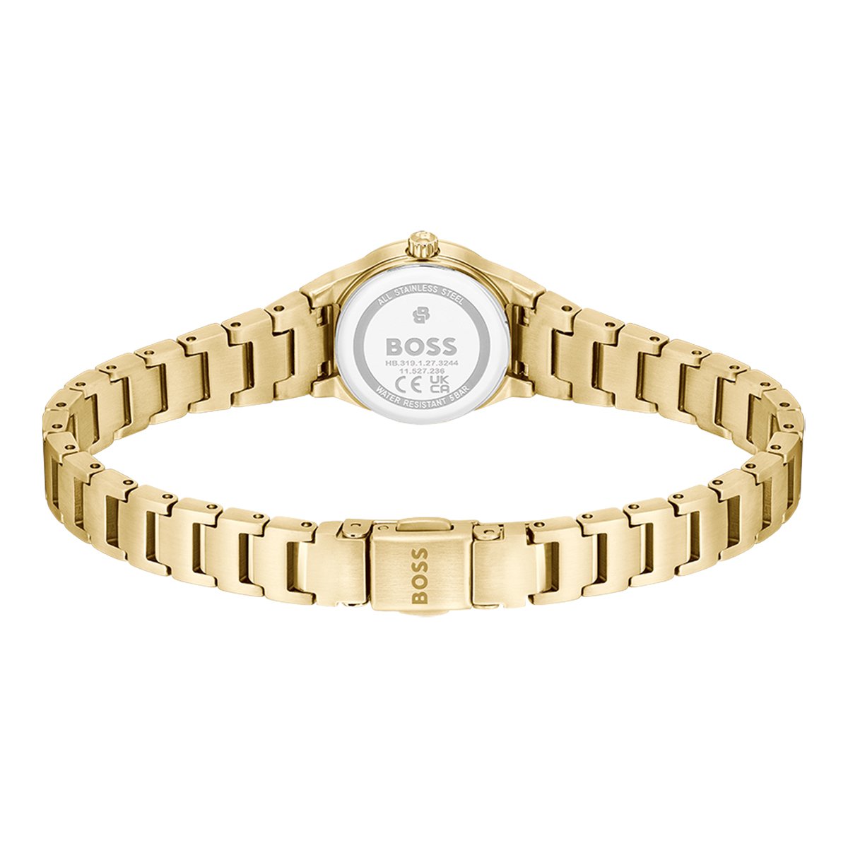 Montre Analogique CANDOR doré blanc doré, BOSS