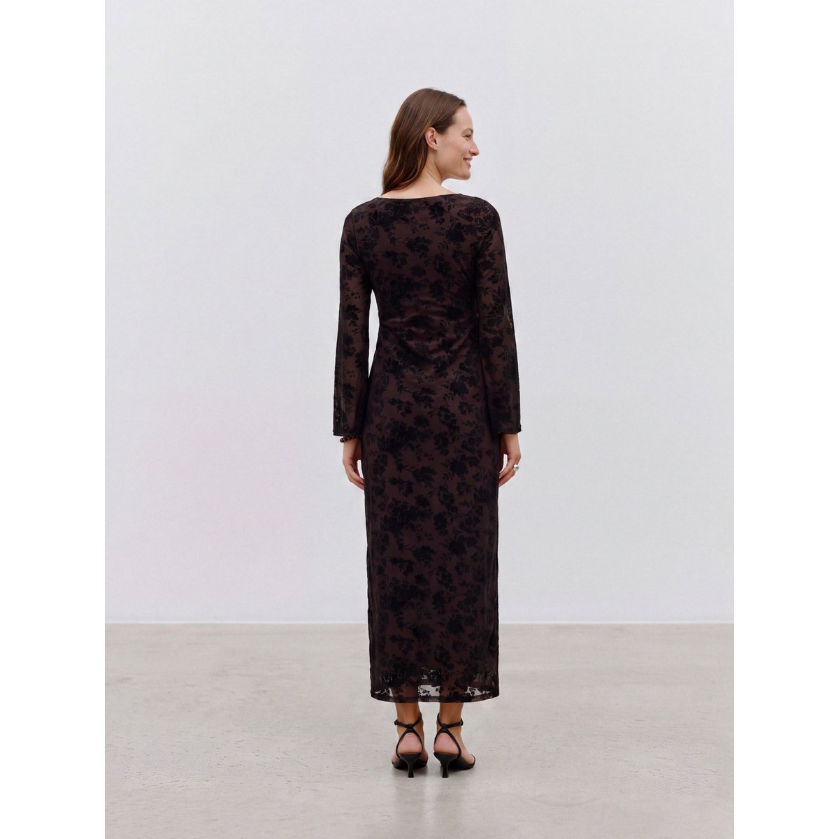 Robe marron - chocolate torte, VERO MODA