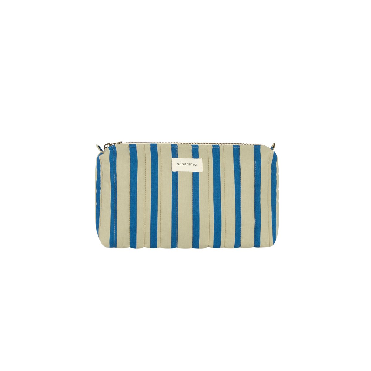 Trousse de toilette STORIES Édition limitée rayures bleues et vertes, NOBODINOZ