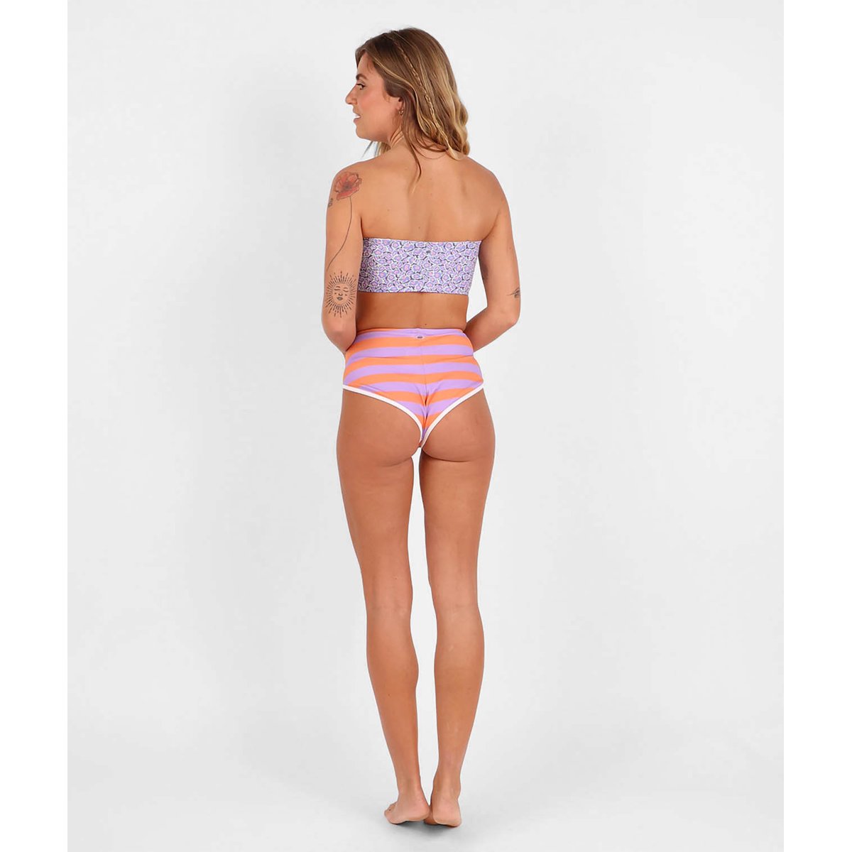 Culotte surf rayée BERRY terracota, OXBOW