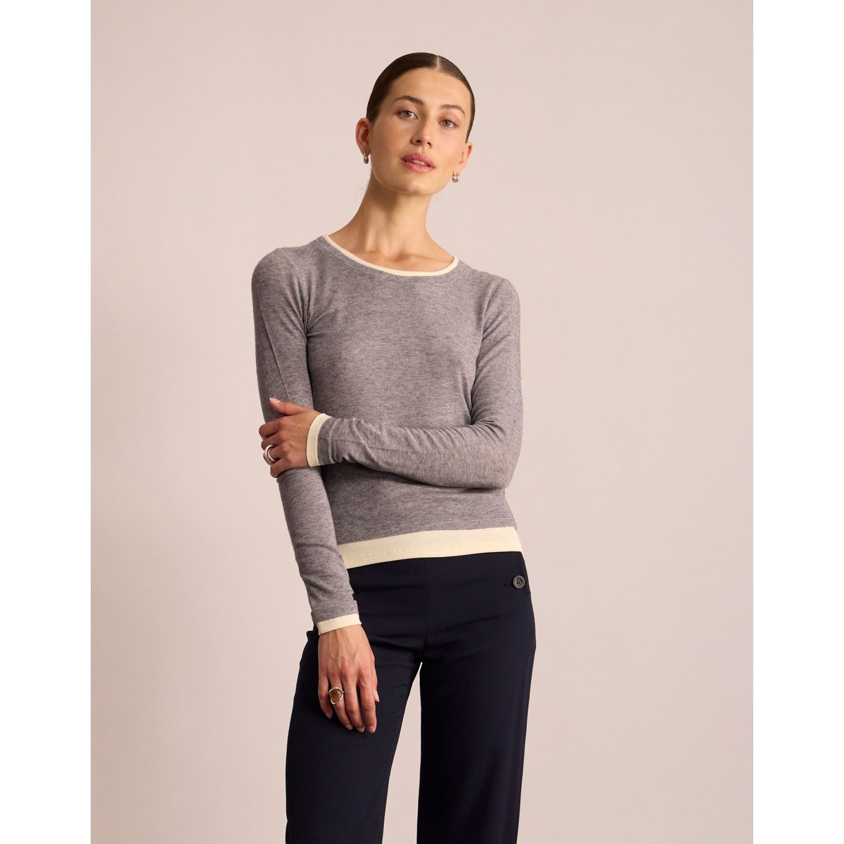 Top Sky gris, INES DE LA FRESSANGE PARIS