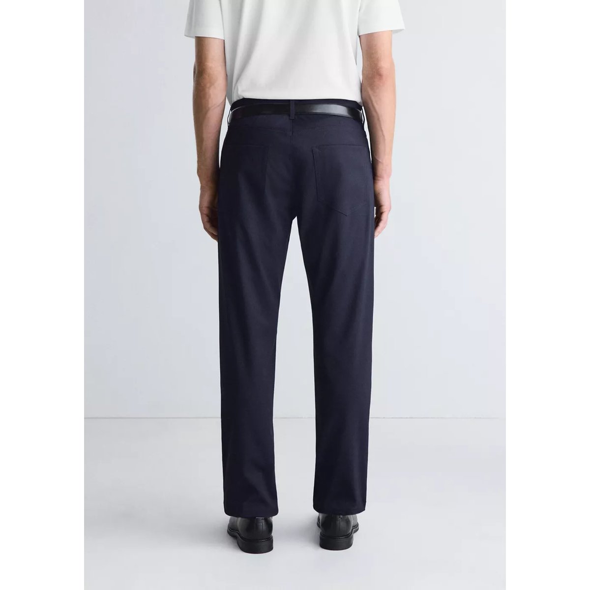 Pantalon regular fit Thermolite® bleu marine, MANGO MAN