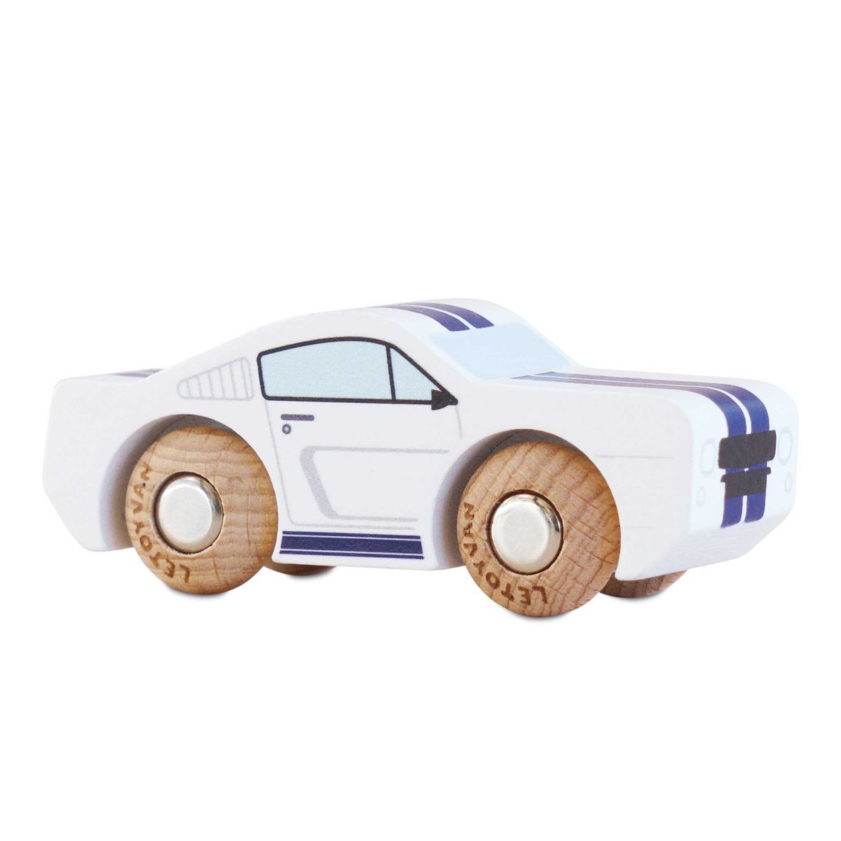 Voiture Maverick No 17 blanc, LE TOY VAN