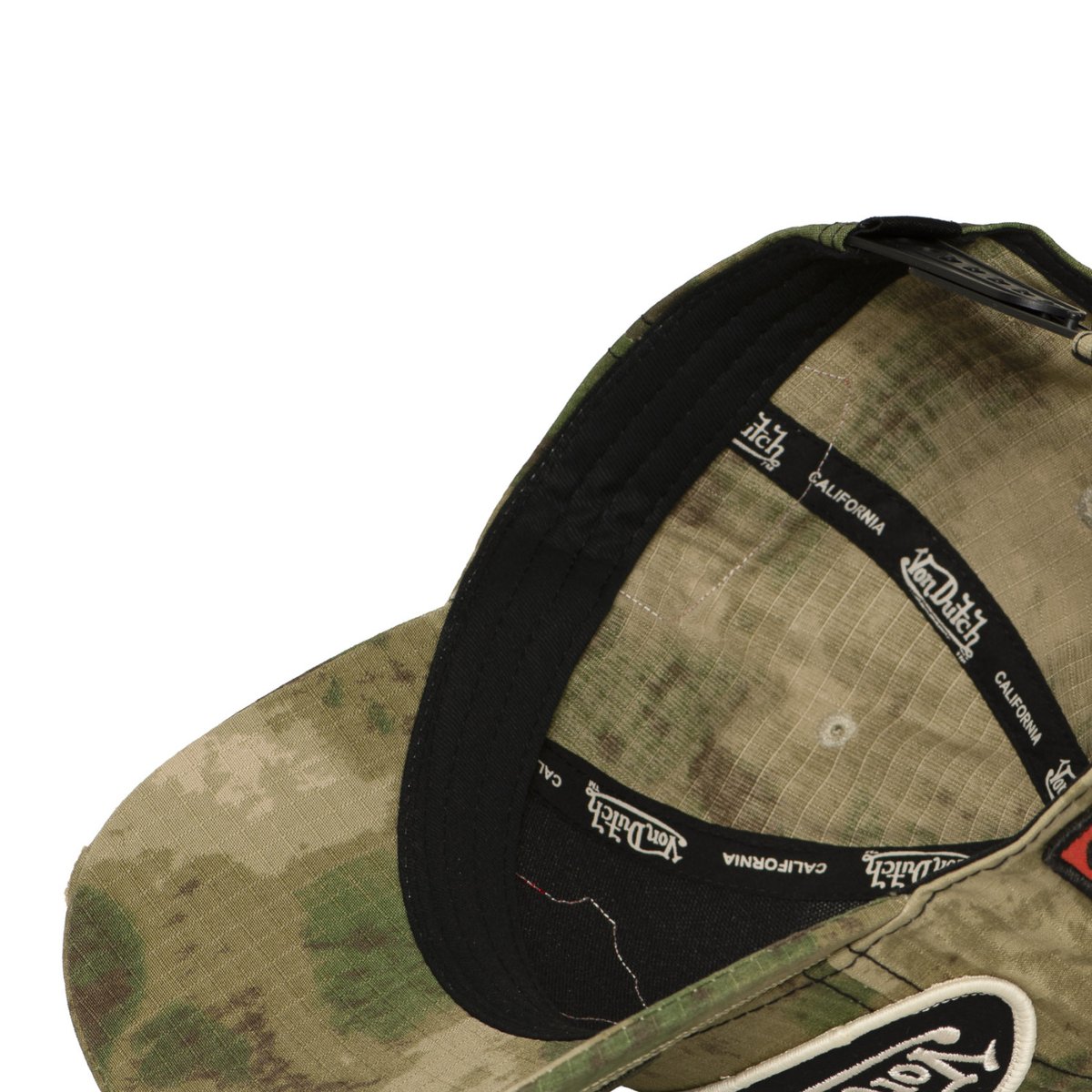 Casquette baseball KAMO vert/kaki/beige/noir, VON DUTCH