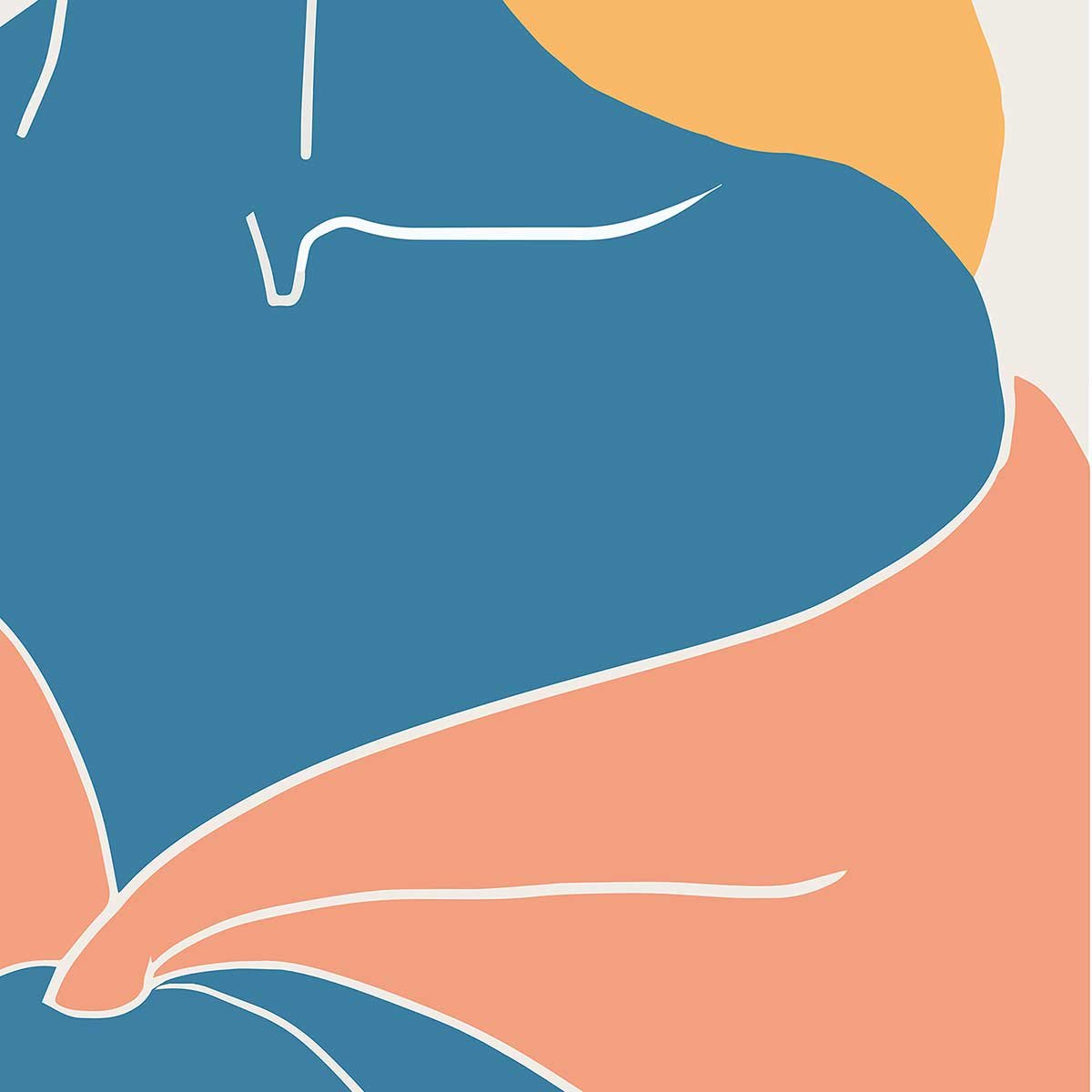 Tableau Douceur d'été tableau alu dibond, HEXOA