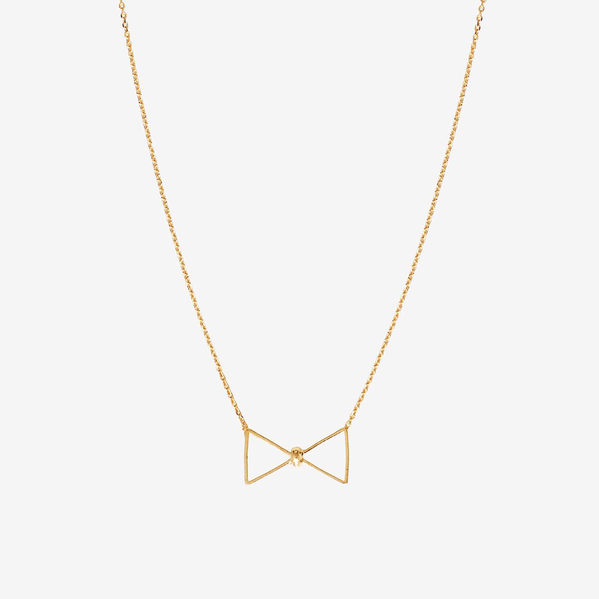 Collier doré - nœud pap doré, CAROLINE NAJMAN