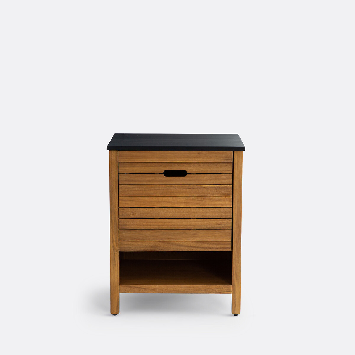 Meuble sous vasque, Saturne, Acacia, 60 cm naturel, LA REDOUTE INTERIEURS