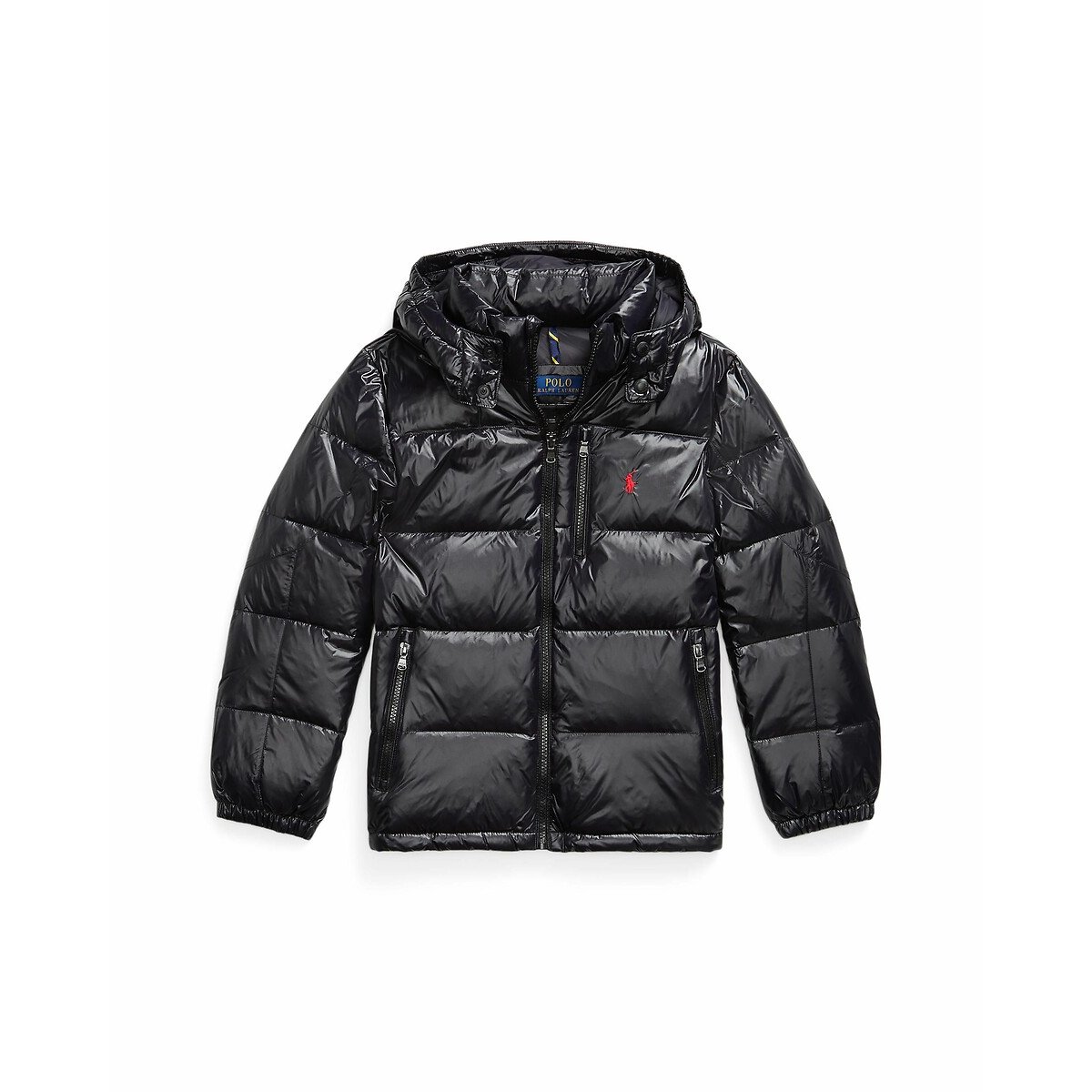 Doudoune à capuche noir, POLO RALPH LAUREN