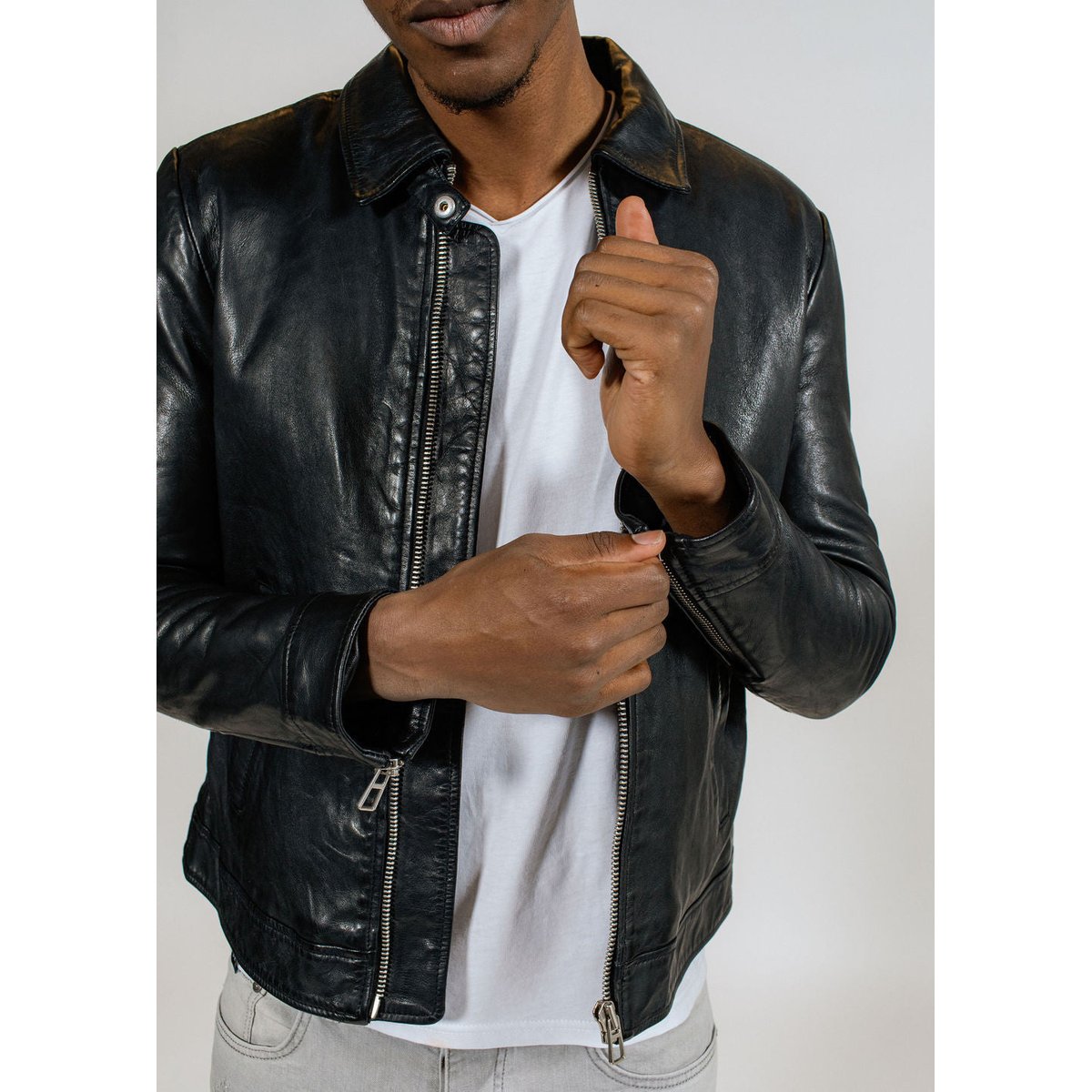 col chemise col chemise NORIS GREEN noir, REDSKINS