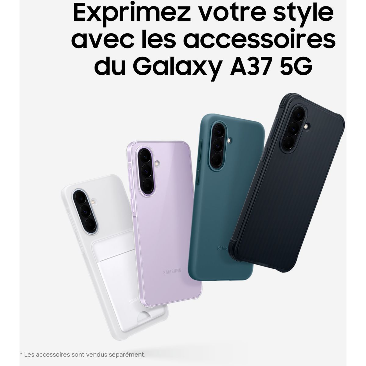 Smartphone Galaxy A37 256Go Vert foncé 5G couleur unique, SAMSUNG