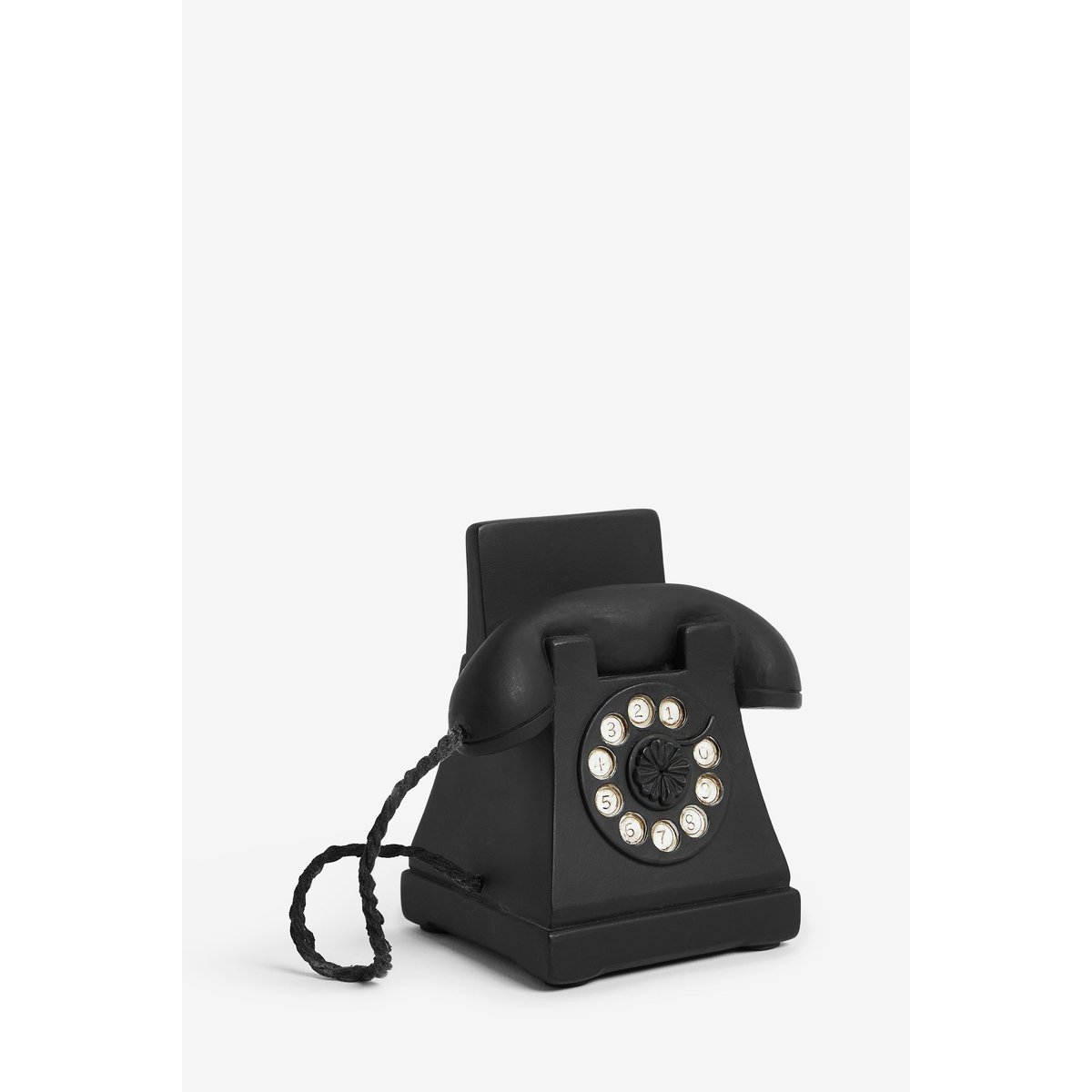 Étui pour téléphone mobile style rétro noir, NEXT