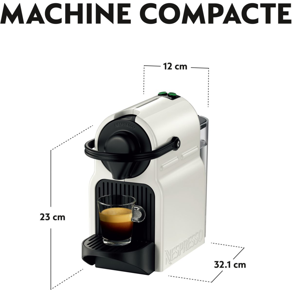 NESPRESSO INISSIA YY1530FD blanc, KRUPS