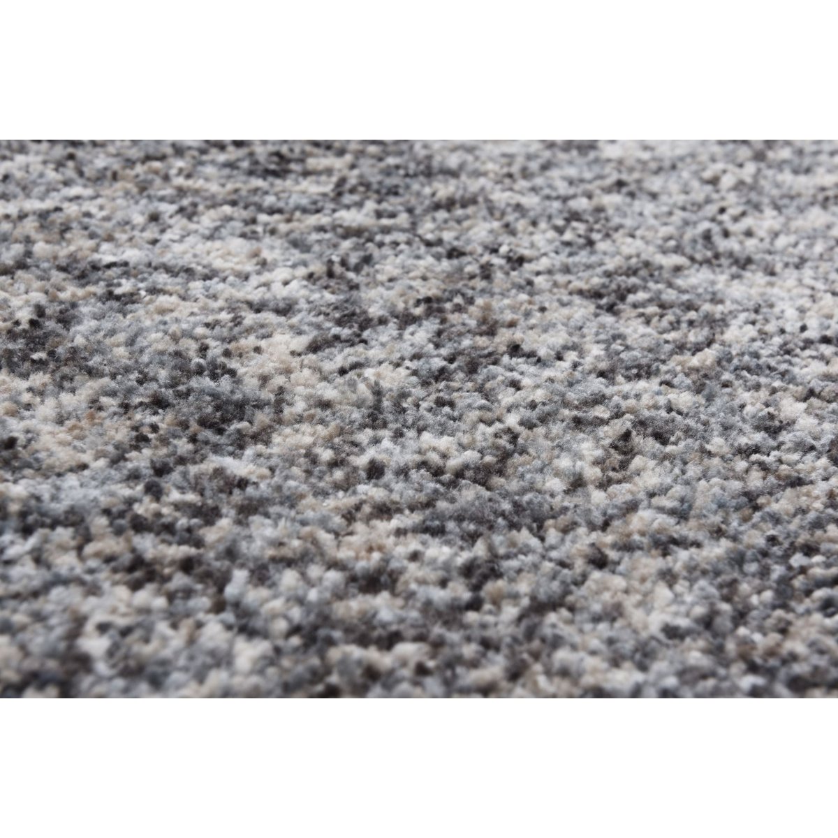 Tapis shaggy Rissani longs poils doux anthracite, GINO FALCONE