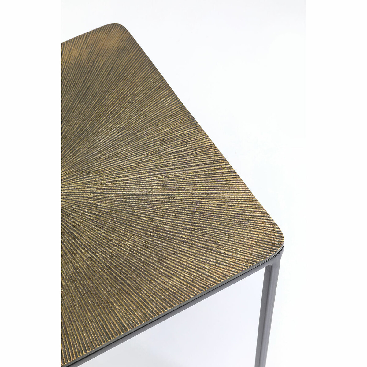Table d appoint Ray carré (3/Set) multicolore, KARE DESIGN