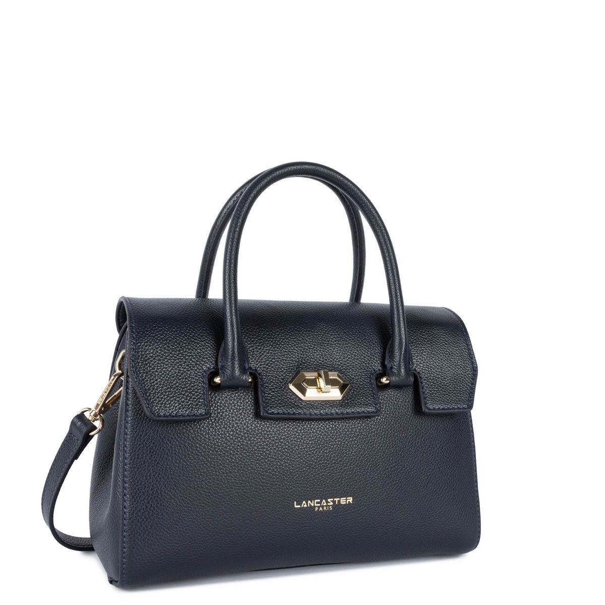 Petit sac à main MILANO COSMOS bleu foncé, LANCASTER