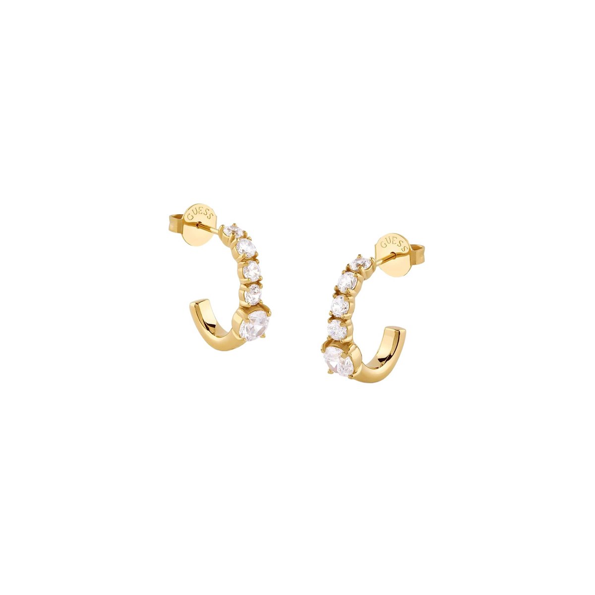 Boucles D'oreilles Piercing Studio or, GUESS