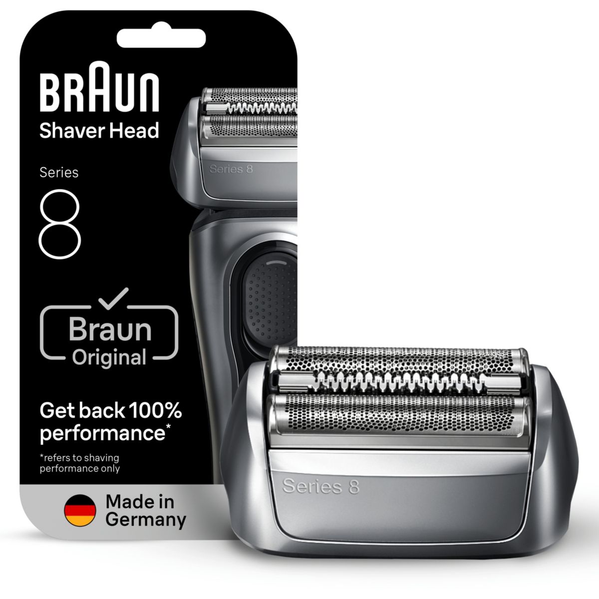 Tête de rasoir tete de rasage 83M couleur unique, BRAUN