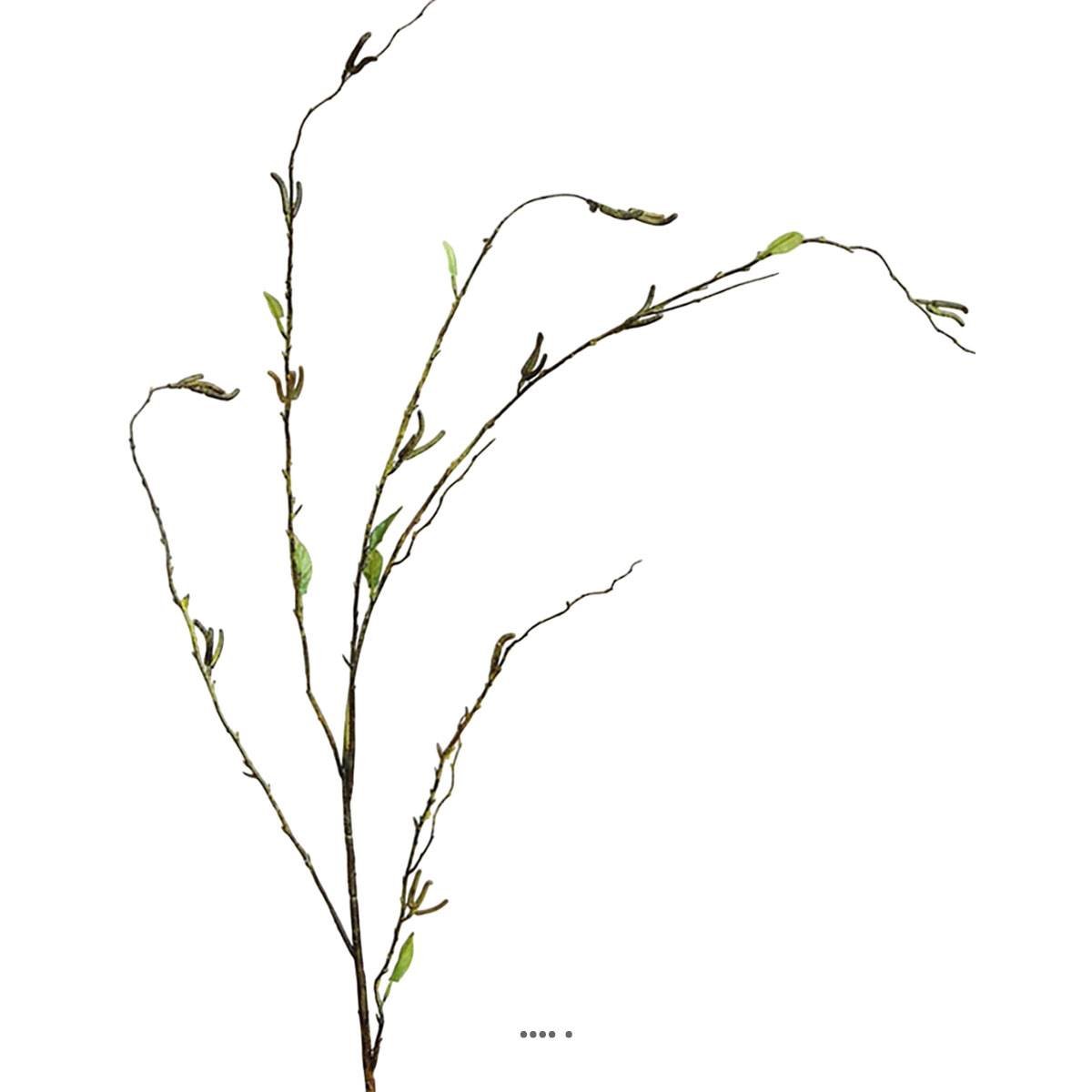 Branche de saule artificiel H 125 cm v002239, ARTIFICIELLES