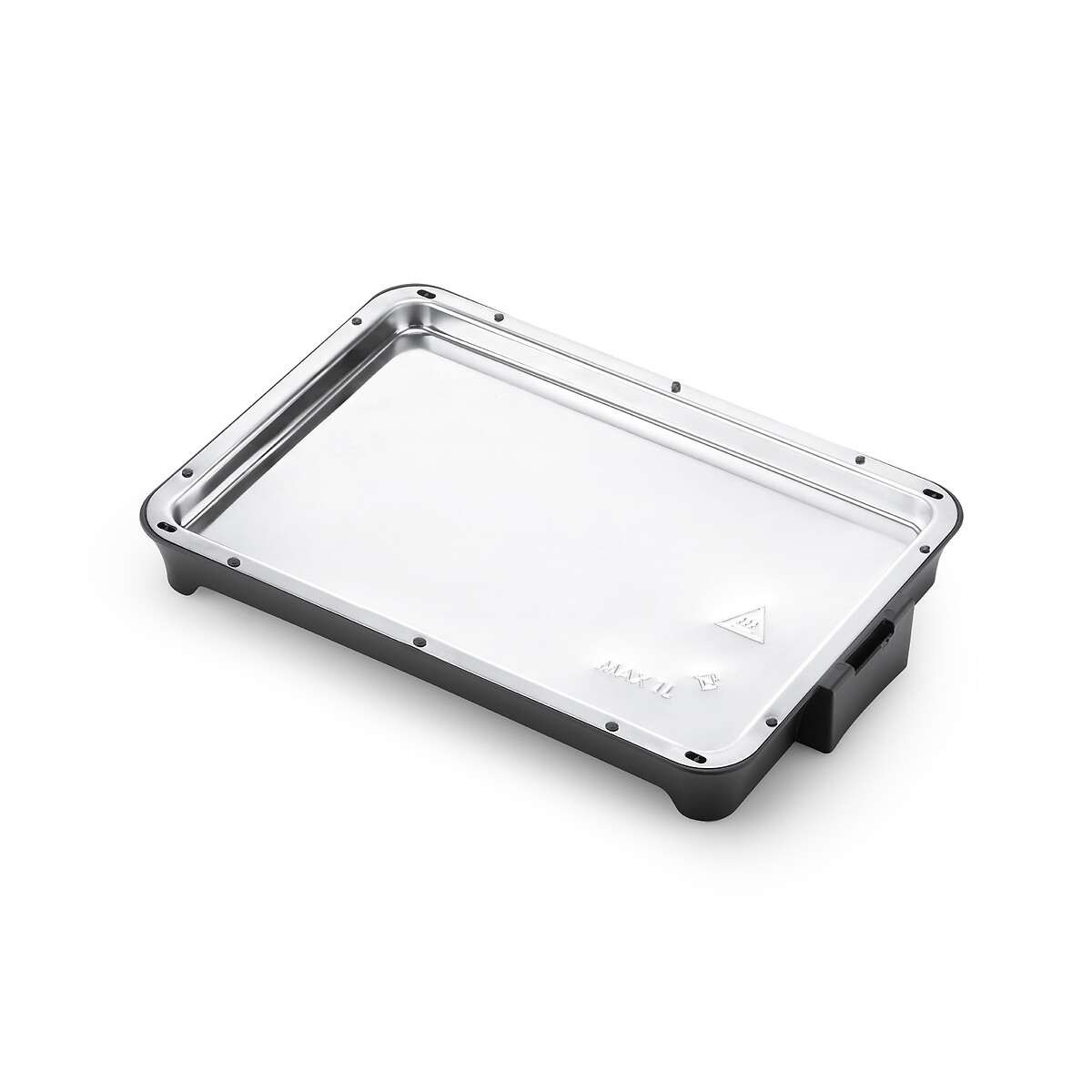 Grelhador Elétrico de Resistência HeatUltra EasyFlip M 2400W 4324FL, FLAMA preto , FLAMA