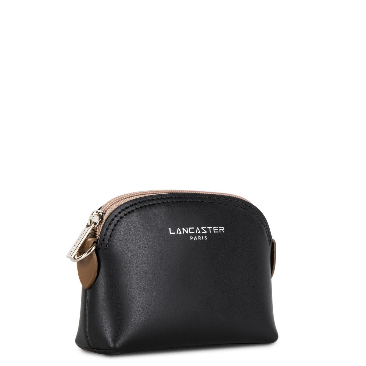 Porte-monnaie SMOOTH noir - nude - vison, LANCASTER