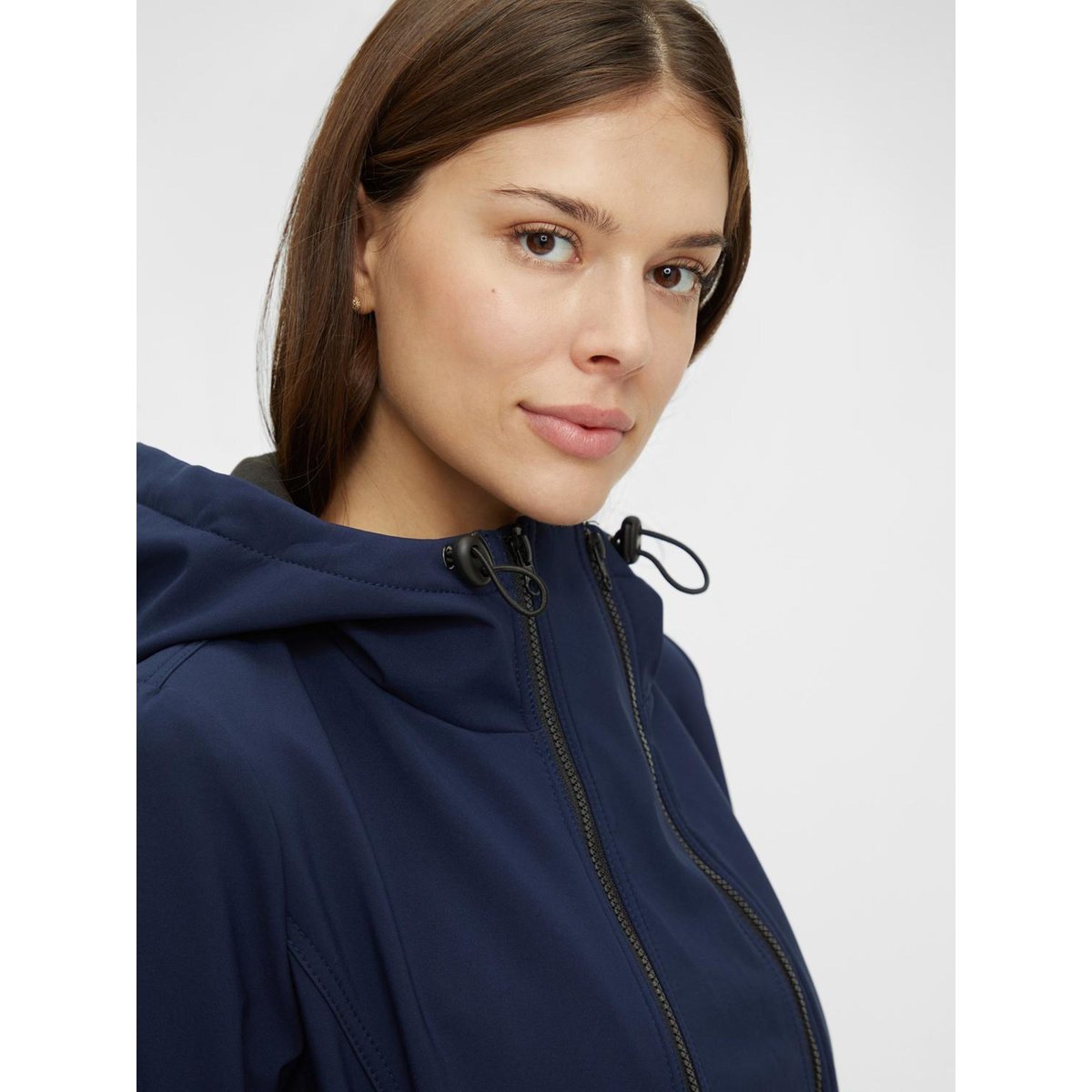 Manteau Softshell navy blazer, MAMA LICIOUS