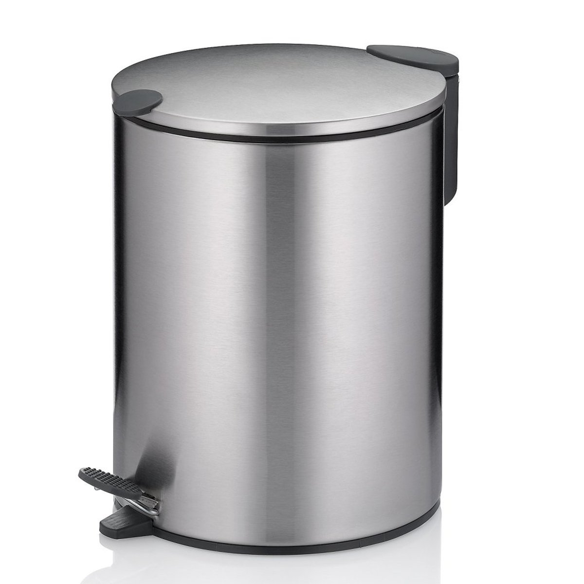 Poubelle Mats inox 5 L argent / métallique, KELA